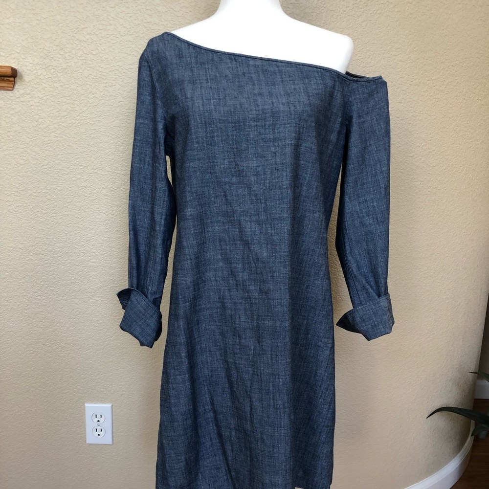 Theory one shoulder dress